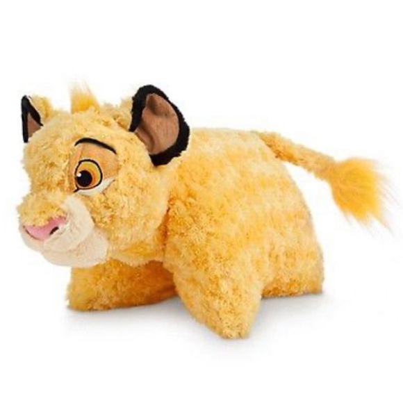 simba plush pillow